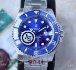 AJ Factory Swiss Rolex Submariner 40 Smurf Blue Dial Watch